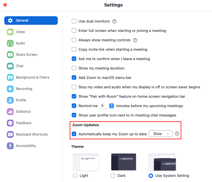 Zoom ajoute enfin des mises à jour automatiques aux clients Windows et macOS 2 Zoom mises à jour automatiques