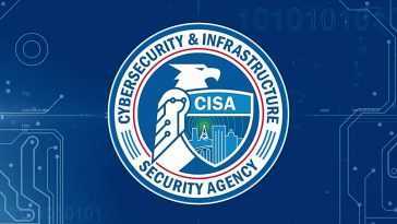 CISA logo with circuit board background