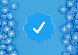 Twitter badges with a centered verified logo