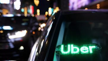 Imagem carro da Uber