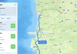 Imagem app Mapas da Apple do iPadOS 16 beta 3