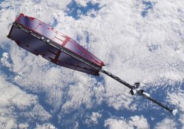 Imagem satélite que escapou ao lixo espacial