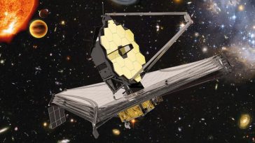 Telescópio James Webb encontra galáxia mais distante alguma vez observada