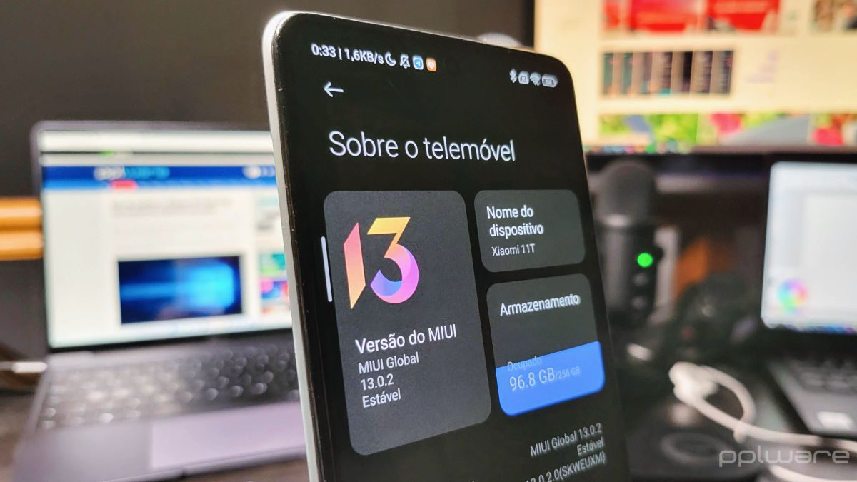 Xiaomi menu smartphone MIUI testar