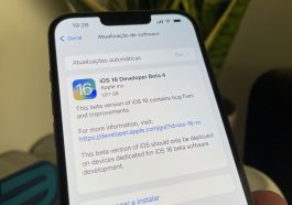 Imagem do iOS 16 beta 4 da Apple