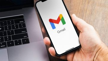 Gmail interface Google design
