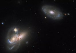 Imagem captada pelo Hubble da diversidade galáctica