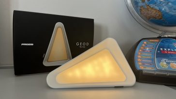 GEOD : la lampe à bascule robuste, réglable et alimentée par super batterie