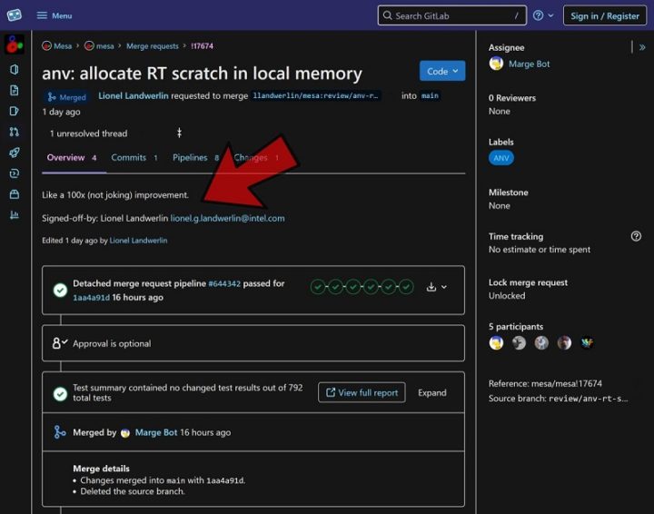 Une erreur de code rend les graphiques Intel jusqu'à 100 fois plus lents avec le ray tracing actif 3 Une erreur de code rend les graphiques Intel jusqua 100