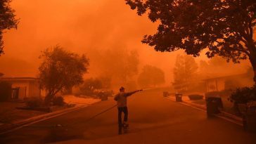 Resultado das alterações climáticas