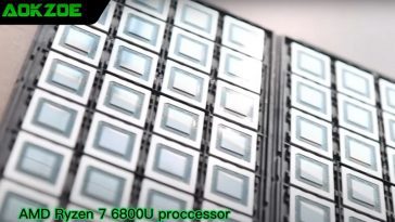 Le fondateur de la console AOKZOE réalise le plus gros déballage avec 3 520 processeurs AMD Ryzen 7 6800U