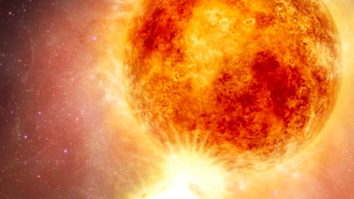 Star Betelgeuse se remet d'un éternuement géant