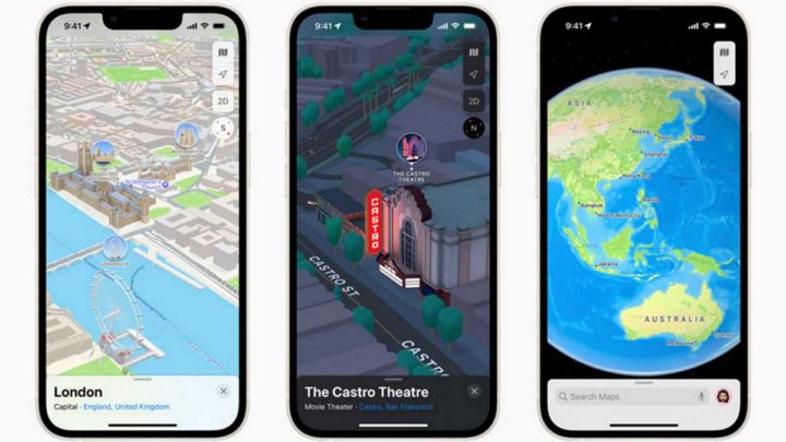 Apple pourrait étendre la présence de publicités sur ses Maps dès l'année prochaine 3 Annonces Apple Maps 2023