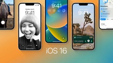 Ilustração iOS 16