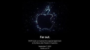 Imagem evento Apple