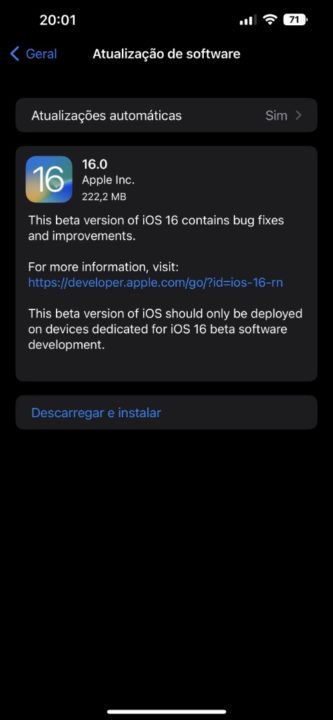 1661800806 512 Apple a publie iOS 16 beta 8 pour les programmeurs