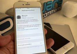 Imagem iPhone 6 com iOS 12.5.6 em atualização de segurança