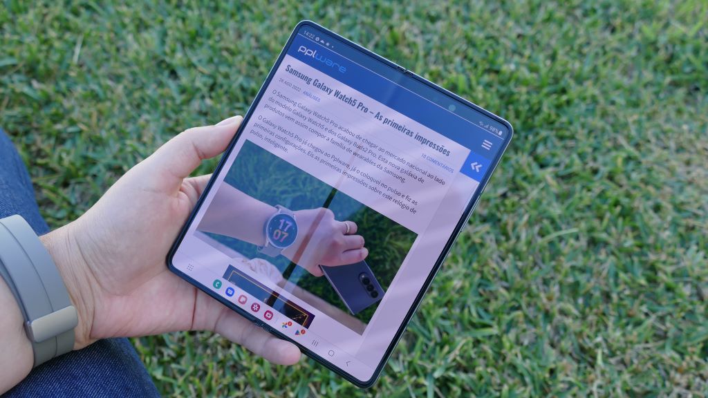 Samsung Galaxy Z Fold4 – le pliable en route vers la perfection ?