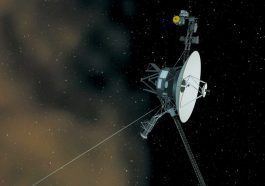 Ilustração sonda da NASA Voyager 1