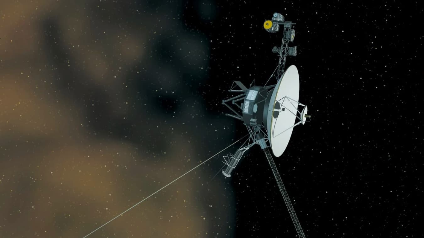 Ilustração sonda da NASA Voyager 1