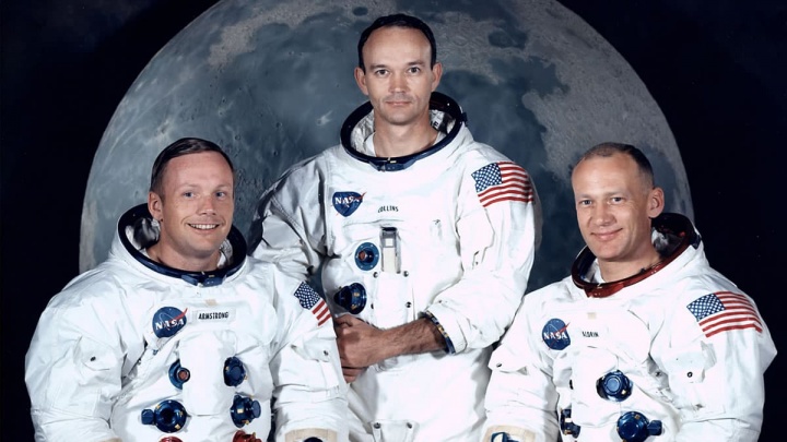 Quelle est la raison de tant de retards dans le lancement d'Artemis si nous sommes déjà allés sur la Lune ? 7 Image des astronautes Armstrong, Collins et Aldrin