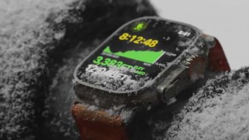 Imagem Apple Watch Ultra com watchOS 9