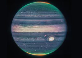 Imagem de Júpiter captada pelo Telescópio Espacial James Webb da NASA