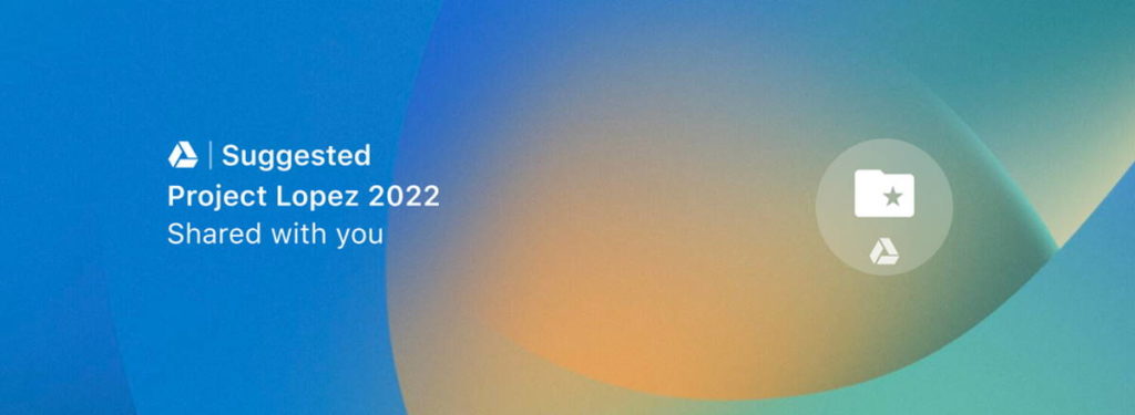 Widgets d'écran de verrouillage Google iOS 16