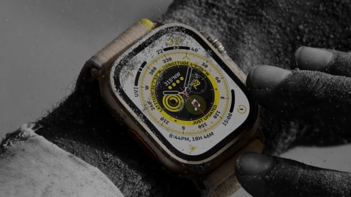 Apple Watch Ultra avec une autonomie de 60 heures en mode basse consommation