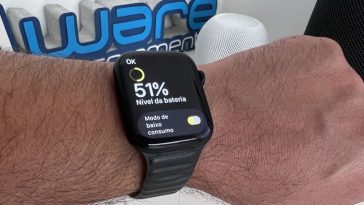 Imagem Apple Watch em Modo de baixo consumo