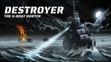 Destroyer : The U-Boat Hunter, le jeu du chat et de la souris avec des sous-marins