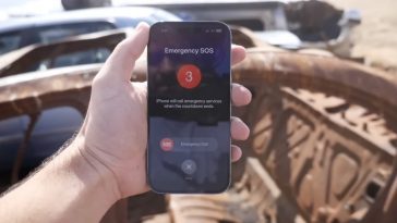 Imagem iPhone 14 com Deteção de acidente ativada