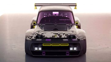 R5 TURBO 3E Renault elétrico carro drift