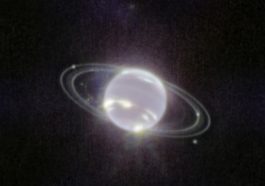 Imagem de Neptuno captada pelo Telescópio Espacial James Webb da NASA