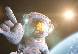 Astronauta no espaço