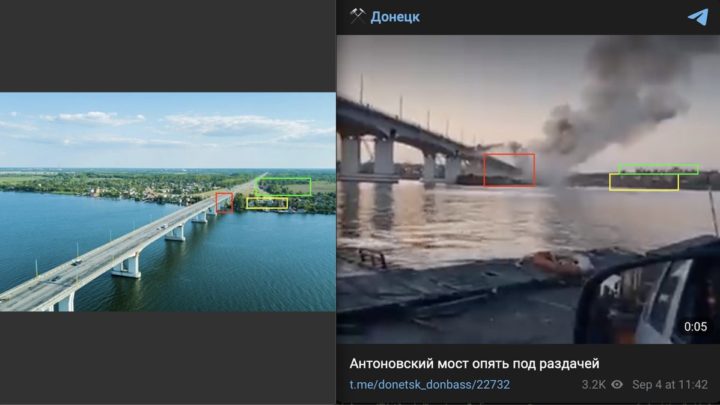 L'Ukraine effondre le pont de Kherson pour isoler les troupes russes