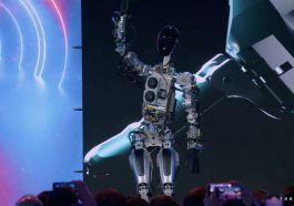 Tesla robô Optimus Elon Musk protótipo