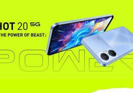 Le smartphone Infinix HOT 20 5G arrive pour environ 220 €