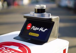 Robô para entregas da Pizza Hut, no Canadá