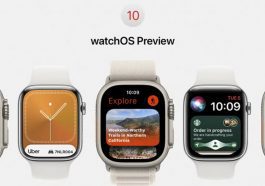 Imagem de conceito do WatchOS 10 no Apple Watch Ultra