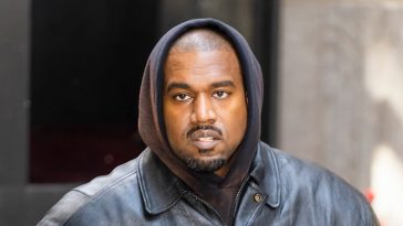 Rapper Kanye West