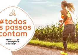 "Todos os Passos Contam" para doar um milhão de refeições a famílias