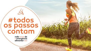 "Todos os Passos Contam" para doar um milhão de refeições a famílias
