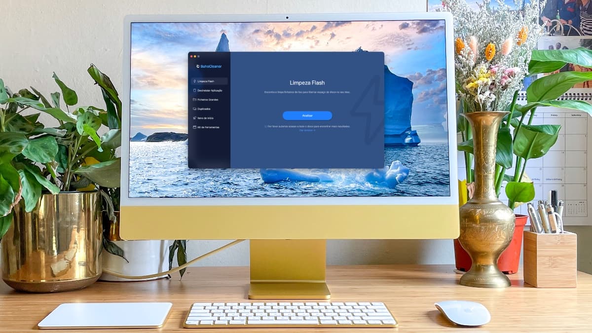 Ilustração BuhoCleaner para Mac
