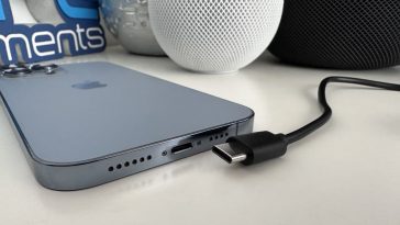 Imagem iPhone com USB-C