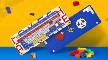 Pixel est le 1er pavé numérique mécanique compatible avec les briques LEGO