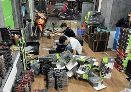 Vietnam : les mineurs vendent même des graphiques d'occasion directement dans la rue