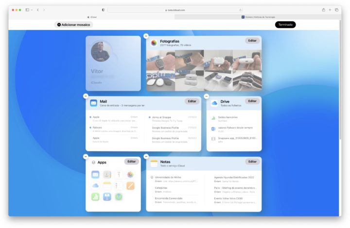 1667344804 932 Apple a deja le nouveau design du portail Web iCloud