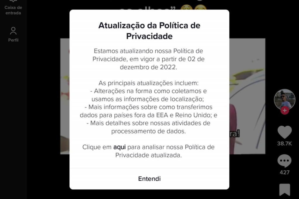Utilisateurs de la confidentialité des données de TikTok en Chine